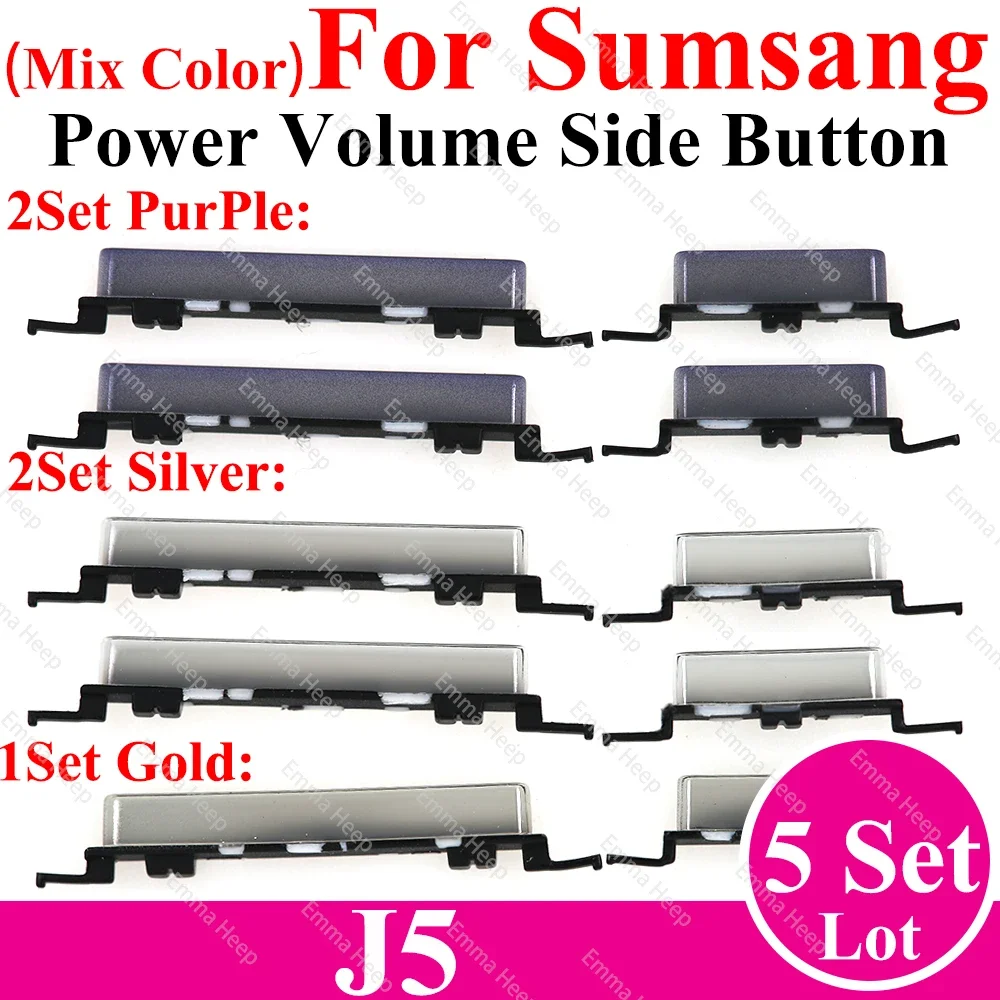 Volume Power Button Replacement for Samsung Devices - Side Power Key On/Off Repair Parts