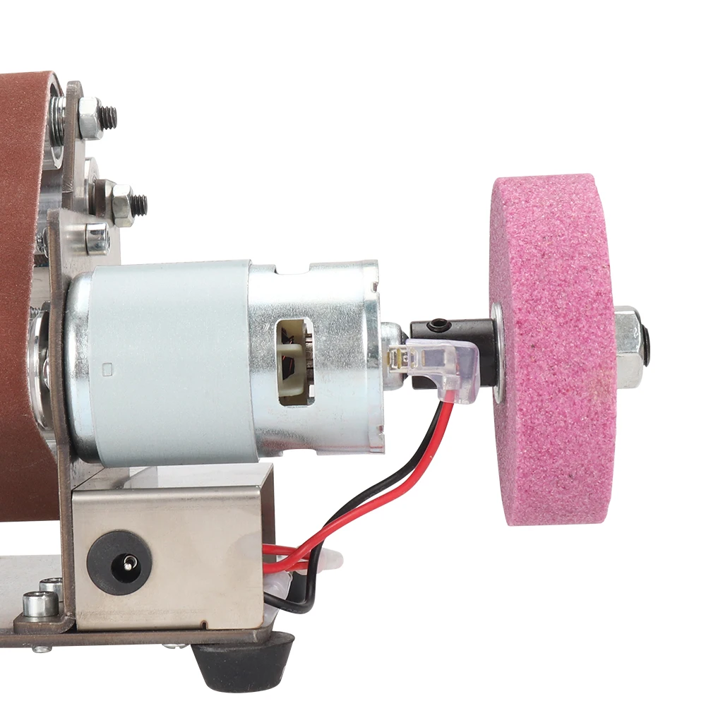3-Zoll Schleifscheibe 30x330mm Schleifbänder Schleifscheibe Stoffrad Multifunktionales Mini-Elektro-Bandschleifer Werkzeugzubehör – Detail 4