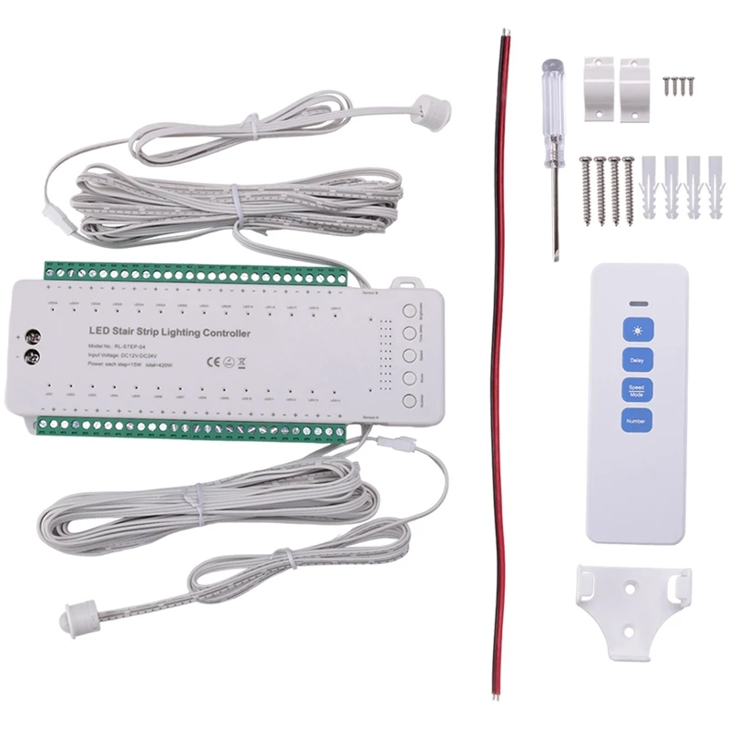 28ch-intelligent-sensor-stair-light-controller-dc12v-dc24v-stair-step-light-controller-led-strip-dimmer