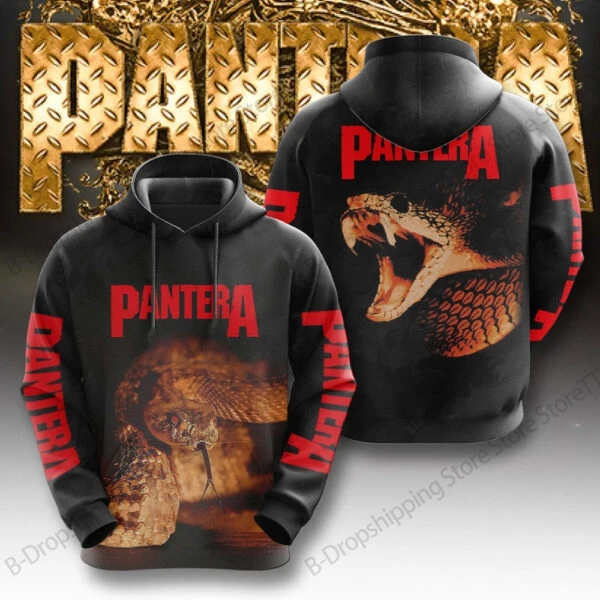 Heavy Metal Pantera Band 3d Print Hoodie Men Women Fashion Hoodies