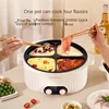 Electric hot pot four-gong grid Yuanyang multi-functional home intelligent rice cooker, with steamer 4