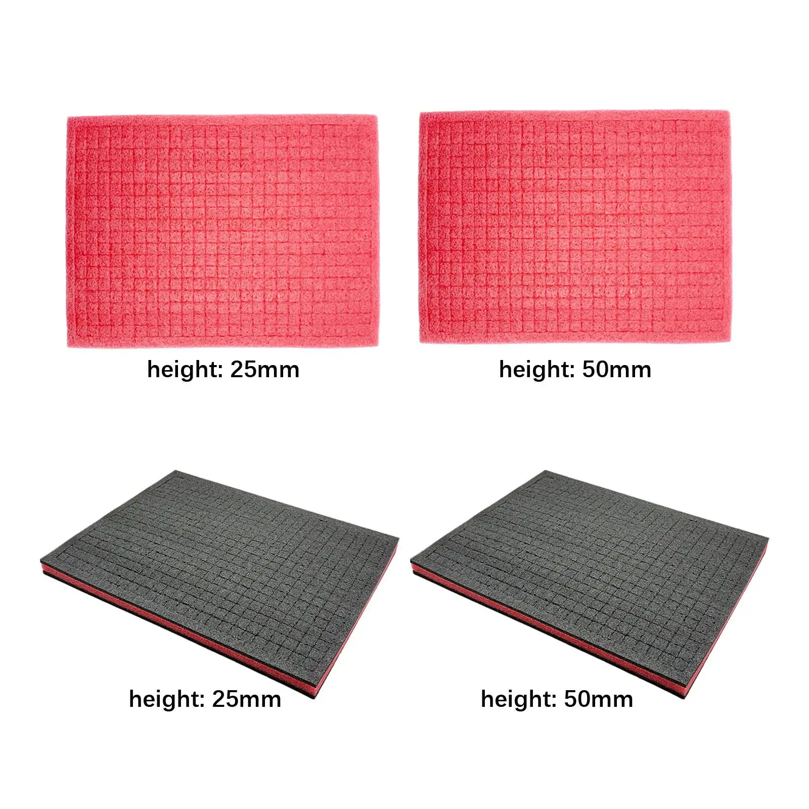 Tool Box Foam Universal 15.75x11.81inch Shadow Insert Cushion Liner Sheet for Jewelry Drawer Transporting Game Boxes Crafts Tool Box Foam Universal 15.75x11.81inch Shadow Insert Cushion Liner Sheet for Jewelry Drawer Transporting Game Boxes Crafts