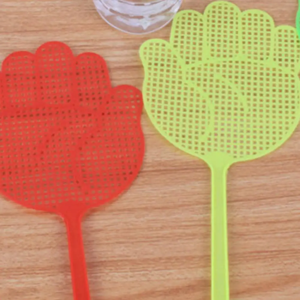

Fly Swatter Trap Chic Reusable Burrs-free Comfortable Grip Charming Fly Swatter for Office Fly Swatter Fly Swat Shatter