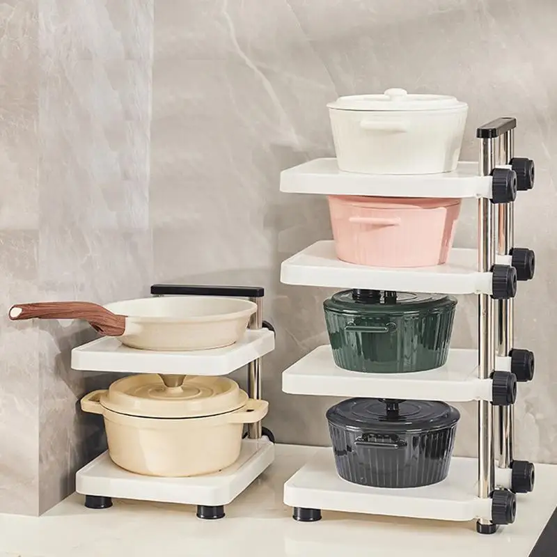 

Microwave Oven Rack Adjustable Height Microwave Oven Tray Portable Storage Shelves Oven Dishes Storage Rack Kitchen Supplies
