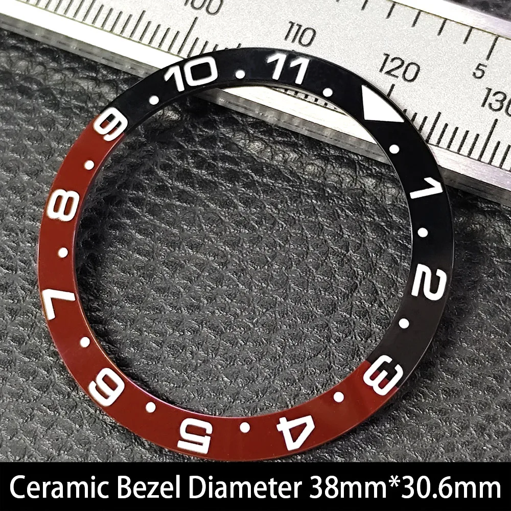 Elegant 38mm Ceramic Bezel Insert