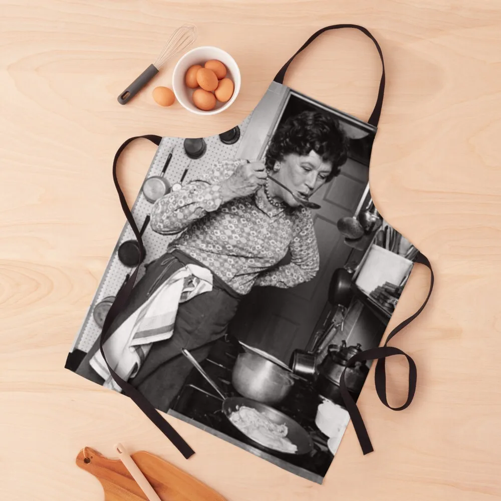 

Julia Child Apron waterproof for women for home useful pieces nail tech supplies Apron