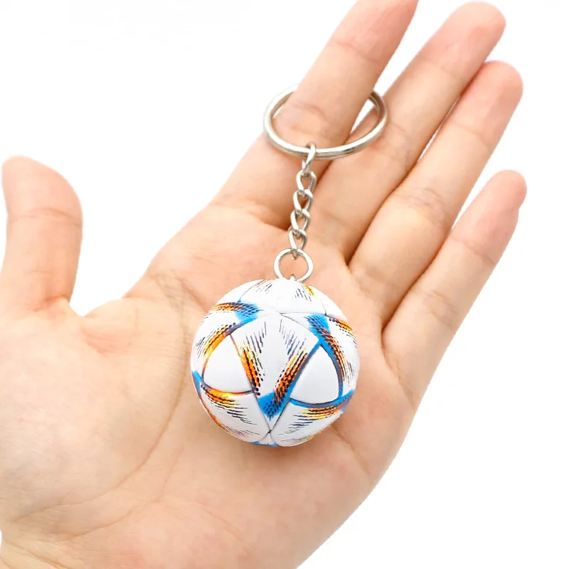 Handmade Doll Keychain 1pc Soccer and Football Keychain Set Perfect Souvenir and Gift for Sports Fans Backpack Accessories
