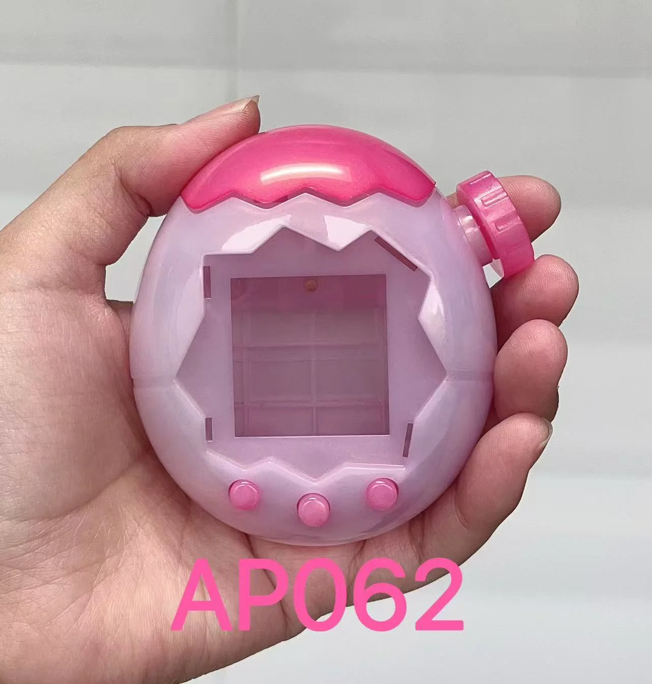 バンダイたまごっちパラダイス用交換シェルセット - ブラック＆ピンク