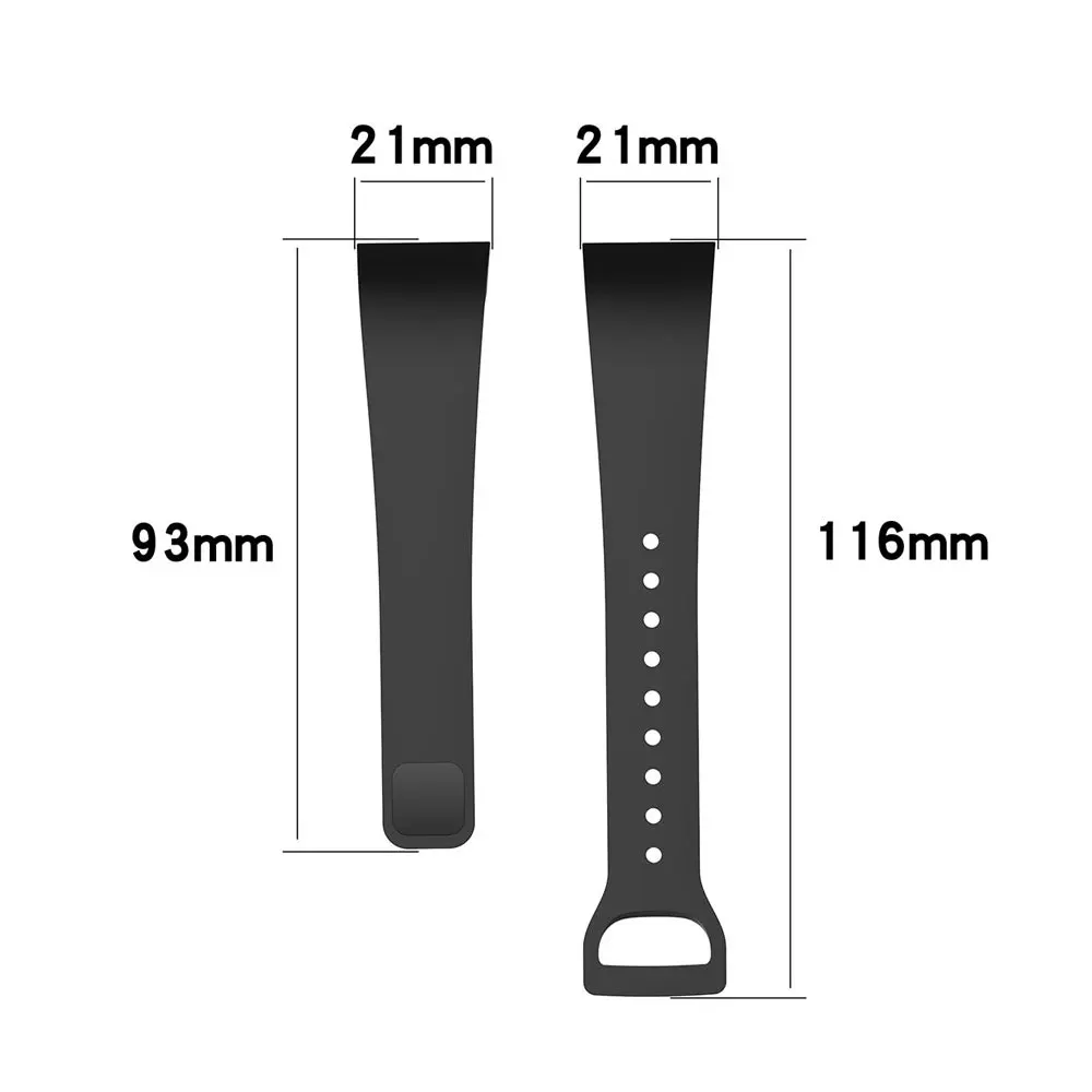 watch strap For Xiaomi Redmi Mi Smart Band 4C Wristband Silicone Bracelet Wrist Replacement Smartwatch Accessories