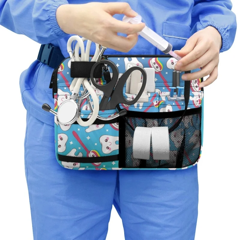 

Twoheartsgirl Health Care Nurse Fanny Pack Large Capacity Nursing Tool Pouch Belt Bag Multiple Pockets Women Nurses Waist Bags
