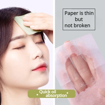 5 Box Matte Face Wipes Oil Control Oil-absorbing Face Cleaning Beauty Makeup Tools Accessories Facial Oil Blotting Sheets Paper 2