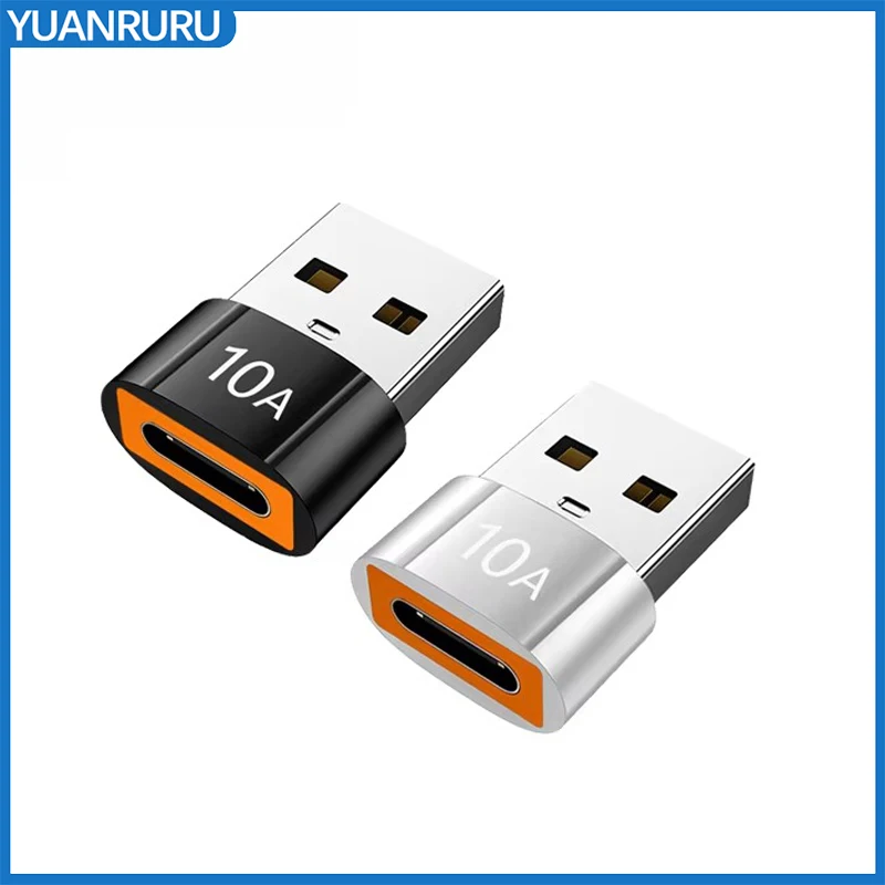 USB 3.0 To Type C Adapter 10A OTG TypeC Female to USB Male Converter Fast Charging Data Transfer Macbook Xiaomi Samsung usb to type c adapter otg adapter type c adapter
