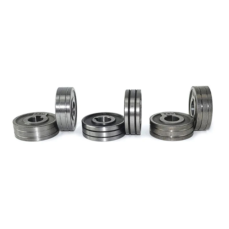Professional MIG Wire Feed Roller Drive Wheel V KNURLED U Guide Feeder Welding 0.6/0.8/1.0mm  Industrial Grade Roller KXRE 6