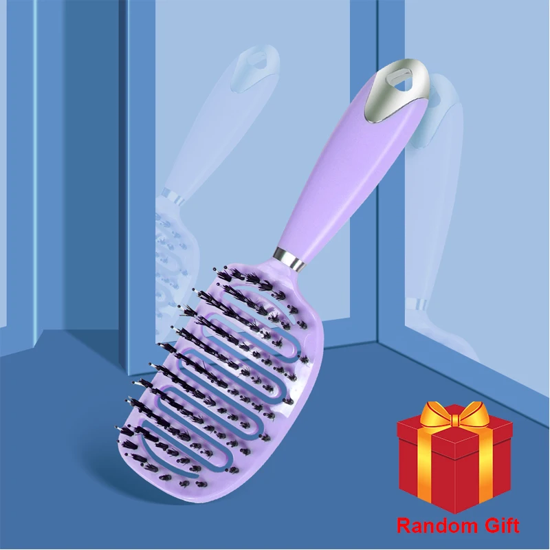 New Version Hollow Out Hair Brush Scalp Massage Combs Hair Styling Detangler Comb For Women Detangling Tool Wet Dry Curly Hair