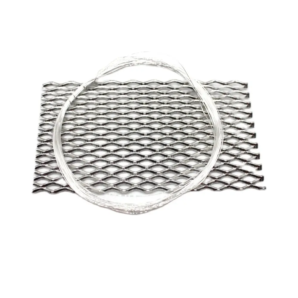 Electroplating Platinized Titanium Mesh Anodes Set for Jewelry Plating Rhodium Electrolysis