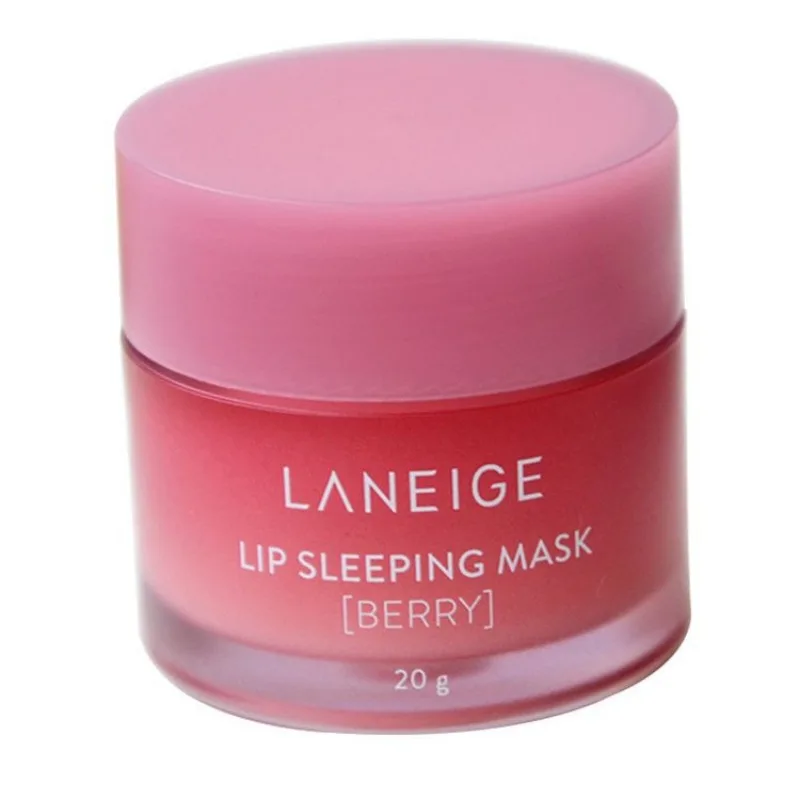 Lip mask 20g, strawberry flavor, moisturizing, moisturizing and moisturizing, fade lip lines, sleep at night, repair lipstick