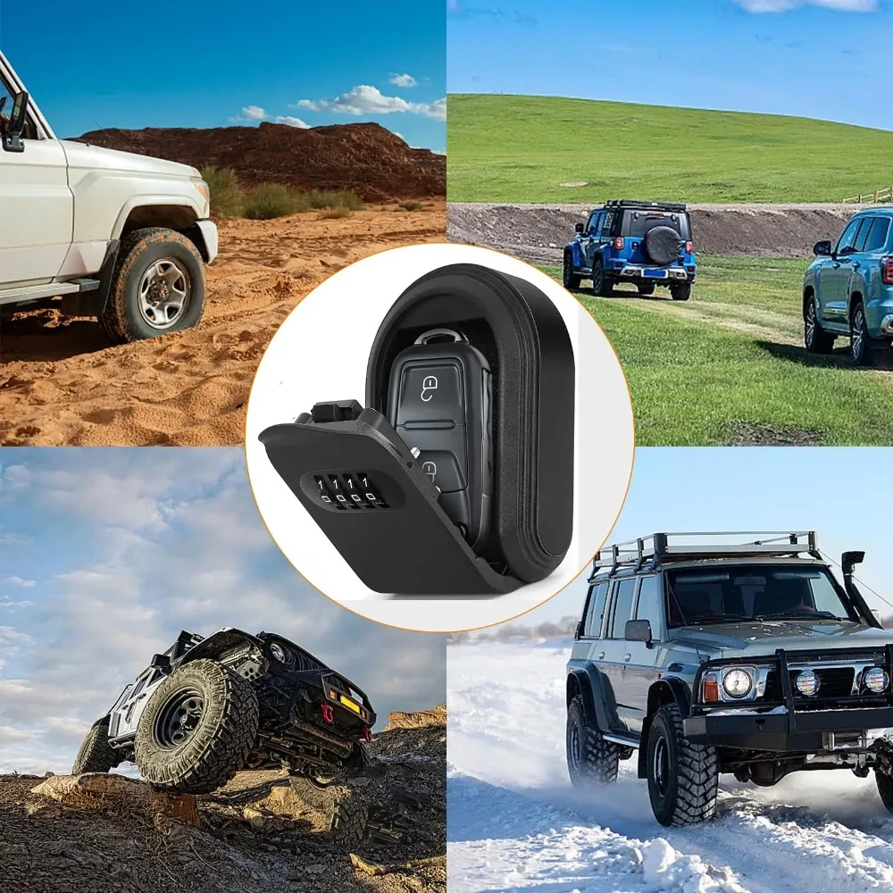 Outdoor waterproof key box use