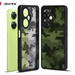 Enhanced Transparent Back Cover with TPC Soft Edges and Lens Protection for Pc + tpu (Lattice camo)
