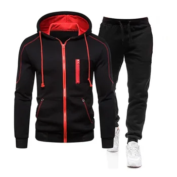 Men's Winter Tracksuit Set – Hoodie & Joggers 1