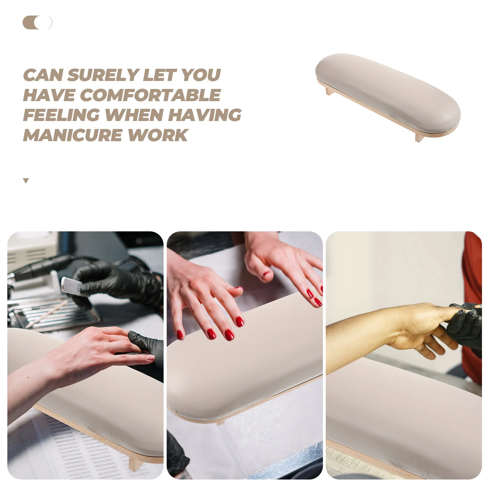 Hand Bracket Nail Pillow Brackets Foldable Skin Polish Holder Manicure Rest