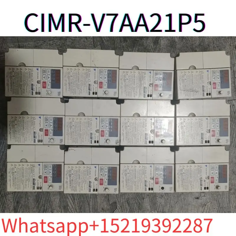 

second-hand Frequency converter CIMR-V7AA21P5 tested ok
