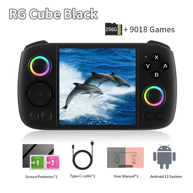 ANBERNIC RG Cube Handheld Game Console 3.95'' IPS Multi-touch