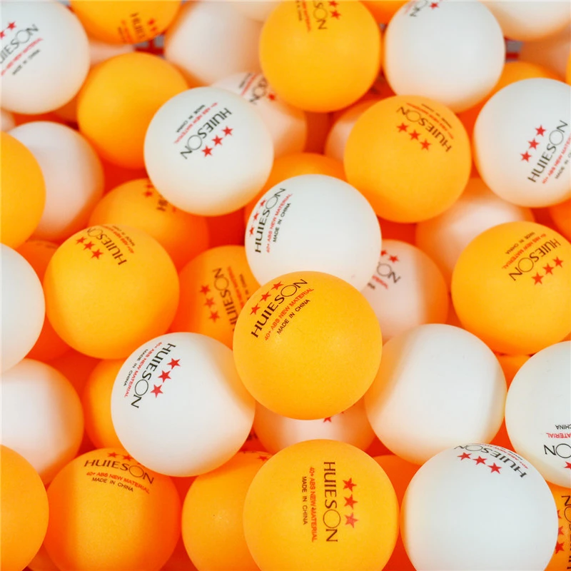 30/100pcs Ping Pong Balls 3-Star 40mm Table Tennis Ball Plastic Training Balls