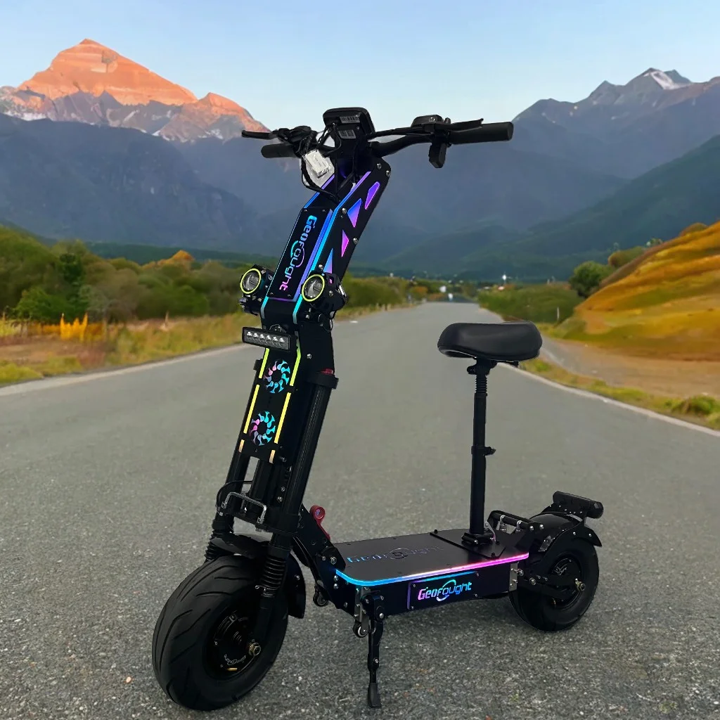 G14 new 10000W dual motor electric scooter high speed 130km/h 14-inch fat tires with powerful 72V 40AH battery life 140km