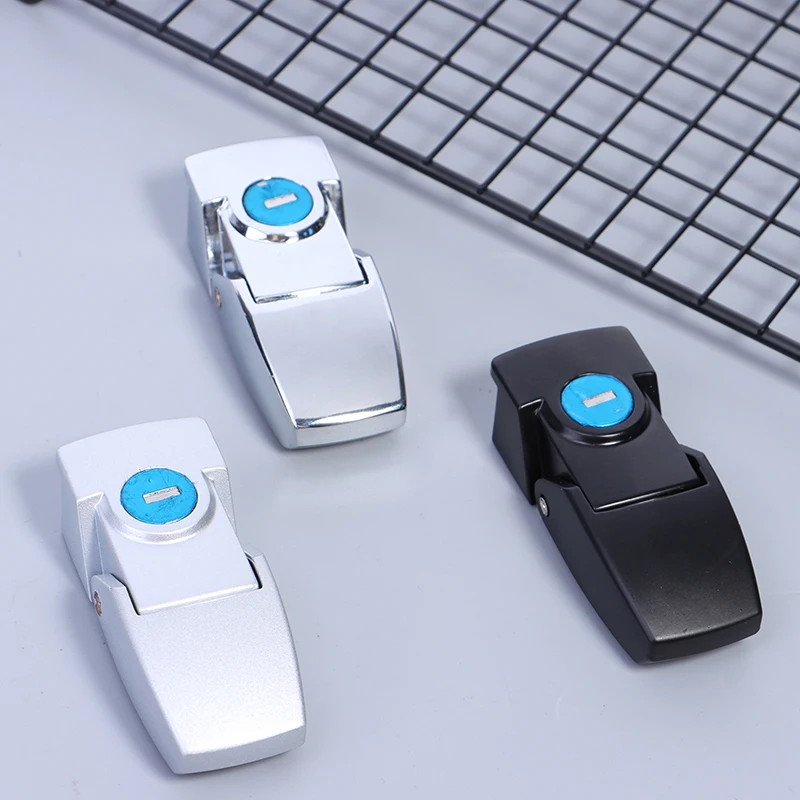 1 шт. высококачественный замок с пряжкой Dk604, замок для шкафа из нержавеющей стали, защелка для ящика, Рычажные замки с двумя ключами