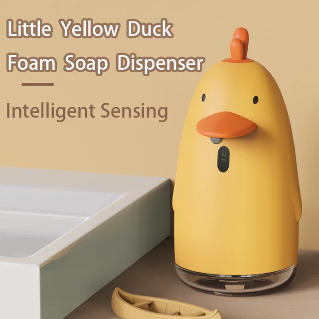 เครื่องจ่ายสบู่แบบอินฟราเรด เครื่องจ่ายสบู่โฟมอัตโนมัติ เครื่องจ่ายสบู่โฟมแบบไร้สัมผัส เครื่องจ่ายสบู่โฟมแบบชาร์จไฟได้ 1