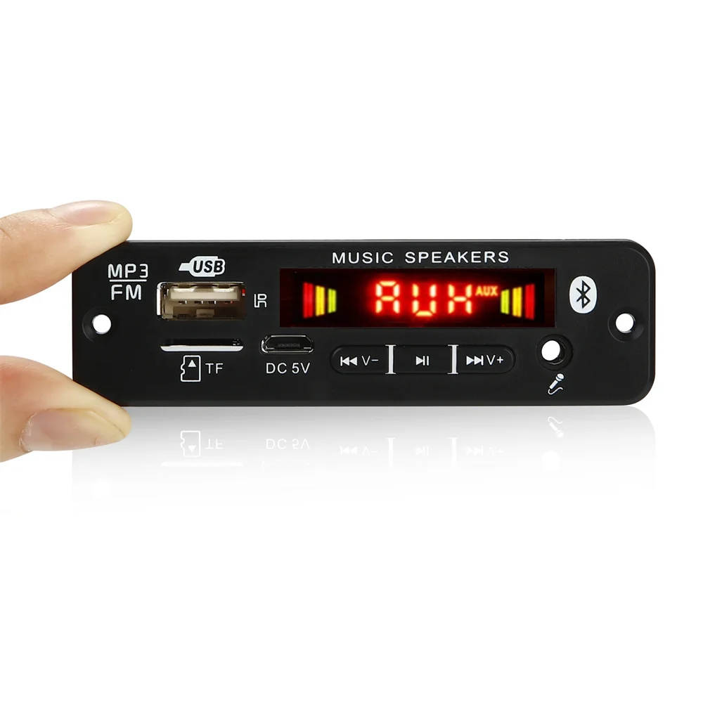 Плата декодера MP3 постоянного тока 6-18 В, 40 Вт, 2*20 Вт | AliExpress