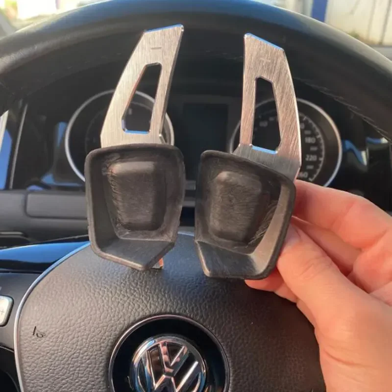 

Весло автомобильное для Volkswagen Golf 7 2014-2015 Golf 8 POLO MK6 Touareg, удлинитель рулевого колеса автомобиля, алюминиевый переключатель передач DSG
