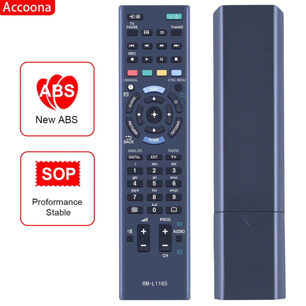Rm-L1165 Telecomando Universale Per Sony Smart Tv Rm-Yd094 Kdl-50R550A 70 R520A Rm-Yd080 Rm-Yd087 Sostituzione Controller Yd094