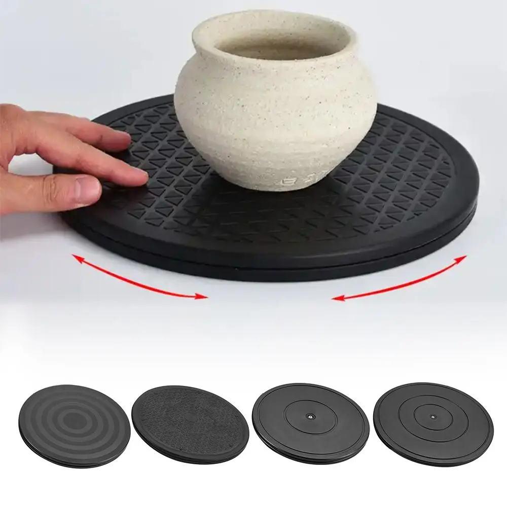 Rotate Turntable Pottery Wheel Rotary Plate Clay Pottery Sculpture Rotating Base 360 Rotation Anti Slip Diameter 20/25/30/40cm