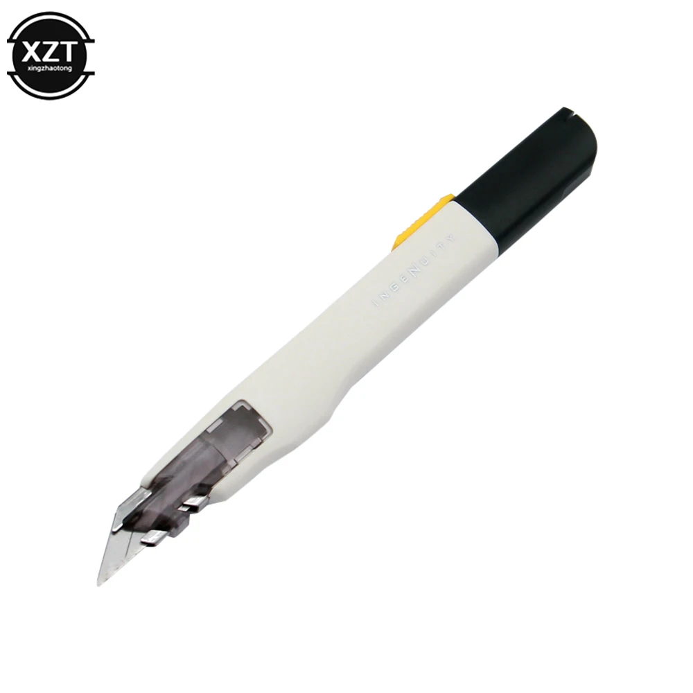 Box Cutter 30 Degree Telescopic Multifunctional Stainless Steel Automatic locking