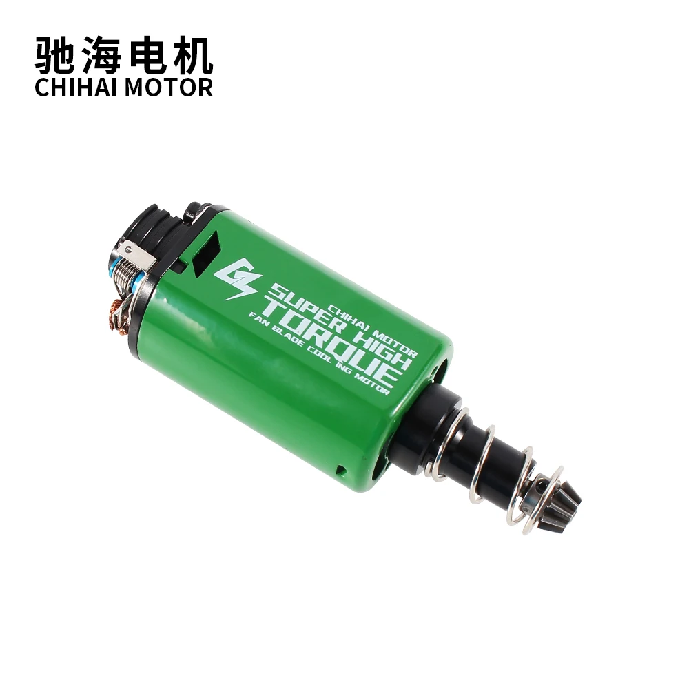 롱 샤프트 CNC AEG 모터, 자석 하이 토크 모터, Ver.2 기어박스 젤 블래스터용 선풍기 포함, 32K M180 15TPA N52 NdFeB