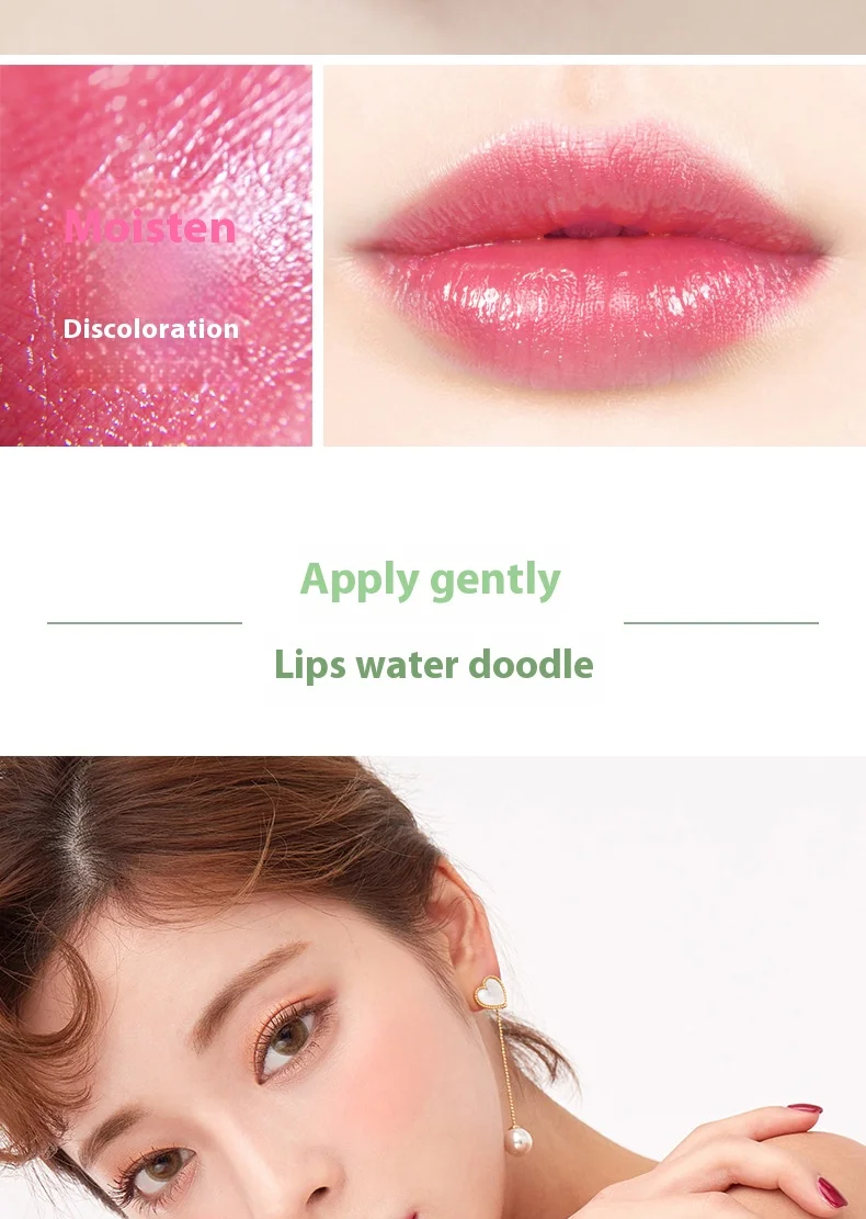 Description Picture 6 of itemAloe Vera Color-Changing Lipstick Long-Lasting Moisturizing Temperature-Activated Lip Balm Fade-Resistant Nourishing Lip CareSet