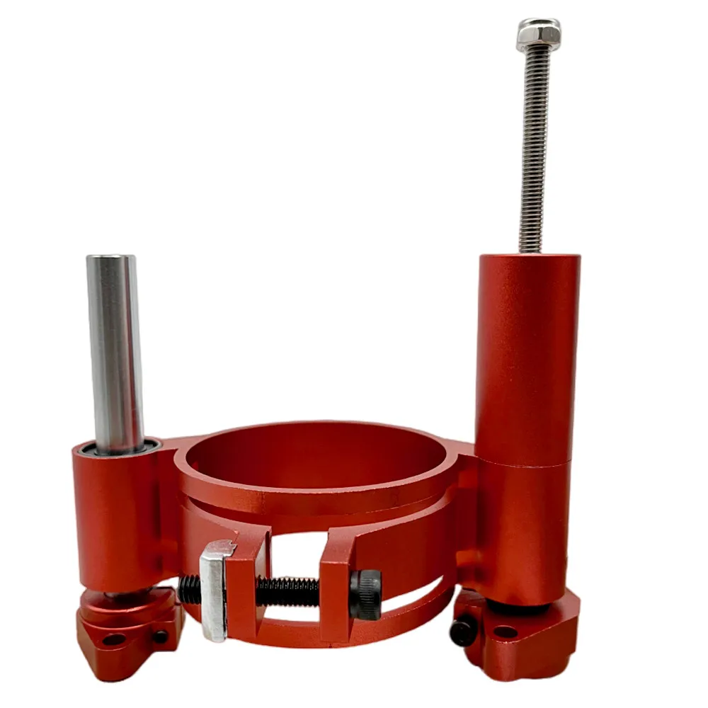 정밀 라우터 리프트 우드 라우터 알루미늄 합금 리프팅 베이스, 목공 라우터 테이블 작업 벤치 DIY 도구