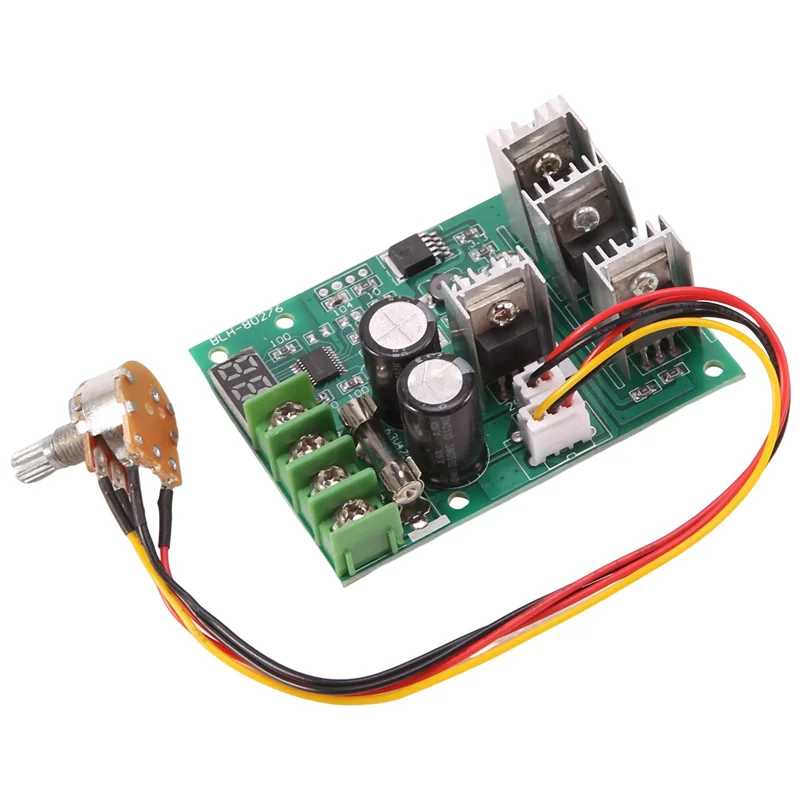DC 6-60V 30A 조정 가능한 LED 디지털 모터 속도 레귤레이터 PWM DC 모터 속도 컨트롤러 12V 24V 36V 48V