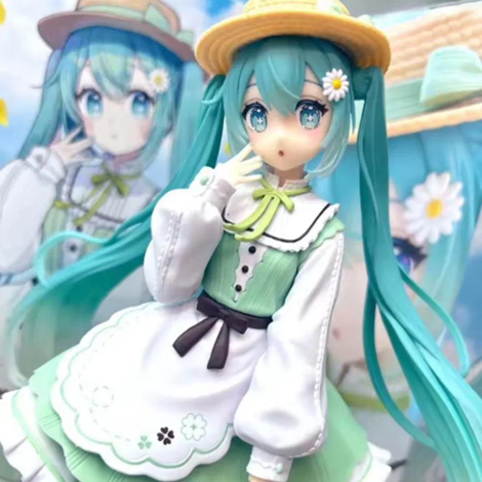 Hatsune Miku Anime Figurine - Fashion Country Version 20cm Cute Kawaii Girl Action Figure - Adorable Desktop Decor