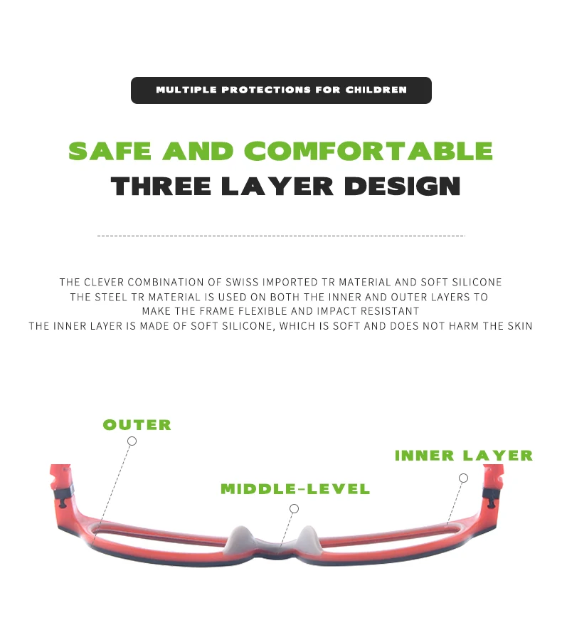 Secg Unisex Eyeglasses from a different angle