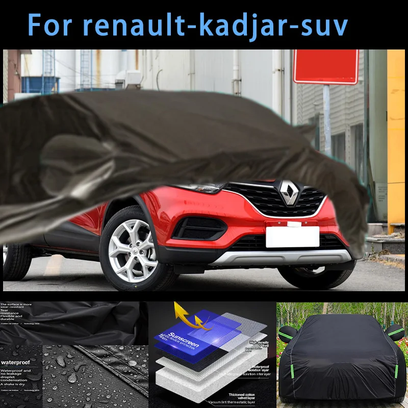 Kayme – housse de protection solaire extérieure, camouflage étanche, pour  Renault Captur Clio Duster logan Kadjar megane2, bâches de voiture -  AliExpress