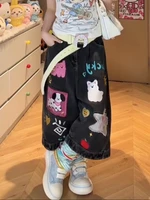 Summer Women Shoujo Jorts Abi Tide Harajuku Korean Jeans Shorts Kpop 2000s Stylish Denim Pants Grunge Y2k Japanese Streetwear - Image 3