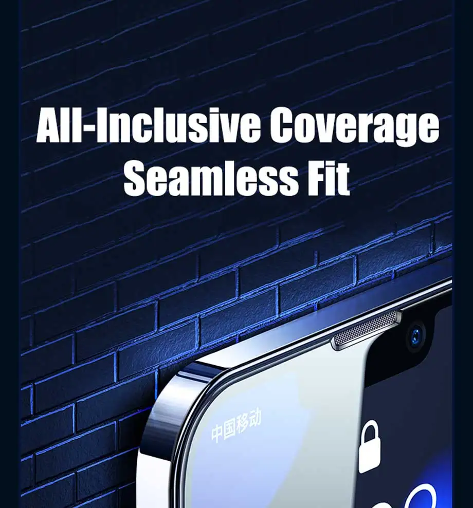 Se7e22dcb566c49c38f065758d93fa3081 4PCS Tempered Glass for iPhone 11, 12, 13, 14, 15 Pro, XR, X, XS Max Screen Protector on for iPhone 12, 13 Mini, 7, 8, 6 Plus SE Glass Mallzona