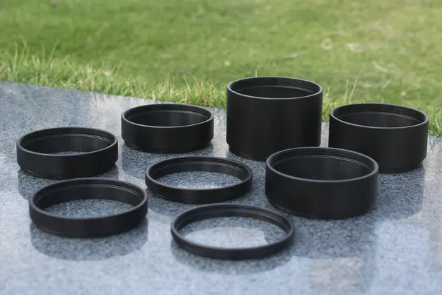 Set 8 Tubi Prolunga M48x0.75 Per Telescopi - Anelli Alluminio Per Fotografia Astronomica - Foto 3