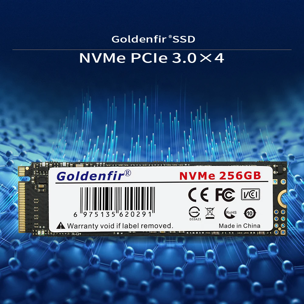 Goldenfir SSD NVMe M2 240 Gb M.2 PCIe 128GB 256GB 512GB 1T Solid State Disk 2280 Internal Hard Drive for Laptop Desktop MSI Asro internal sata ssd