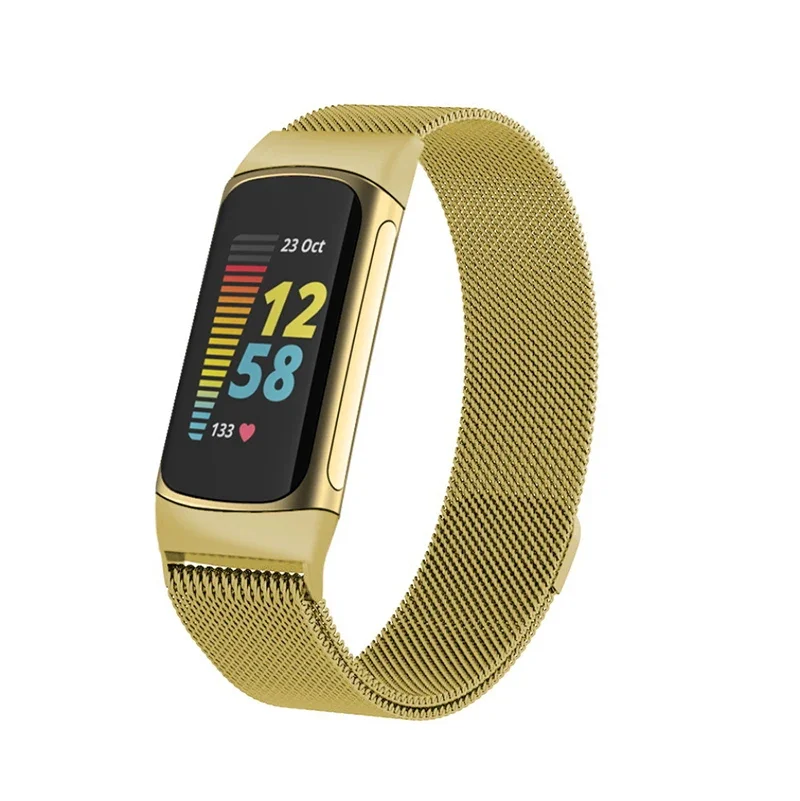 Stainless Steel Magnetic Loop Mesh Bracelet Wrist Strap