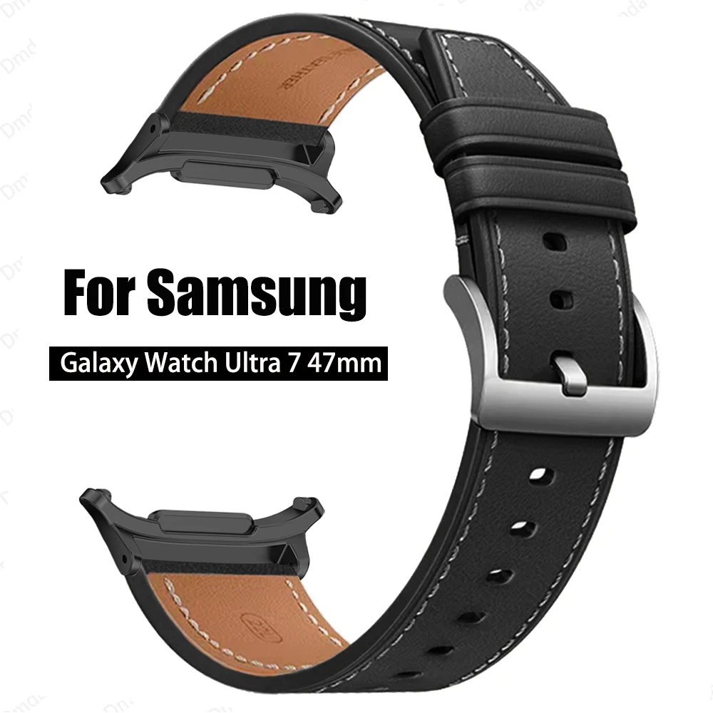 Premium Leather Watch Strap - Elegant Smartwatch Band Bracelet Accessory