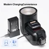 Godox V1 Pro V1Pro TTL Li-ion Round Head Camera Flash Wireless Transmission Speedlite Flash for Canon Nikon Sony Fuji Olympus 4