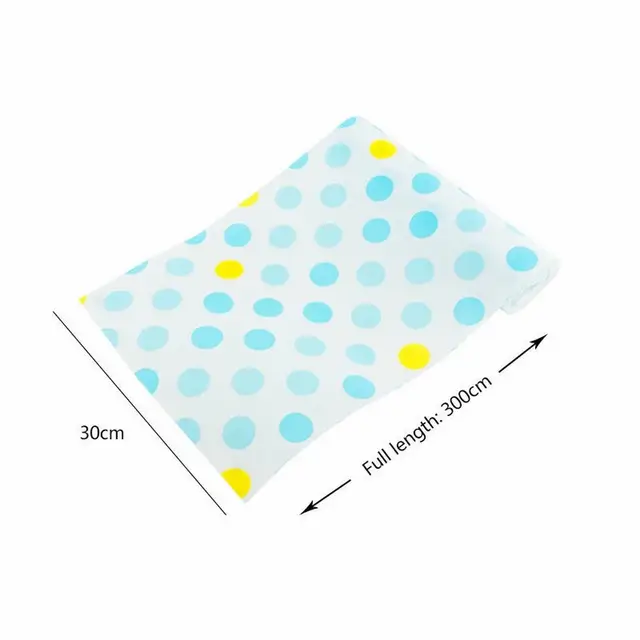 1 Tekercs 30*300 Cm-Es Nem Csúszás Fiókos Szőnyeg Konyhai Béléspad Polc Alsó Rész Védje A Szekrény Nedvességálló Olajálló Dekorációs Szőnyeget - Image 3